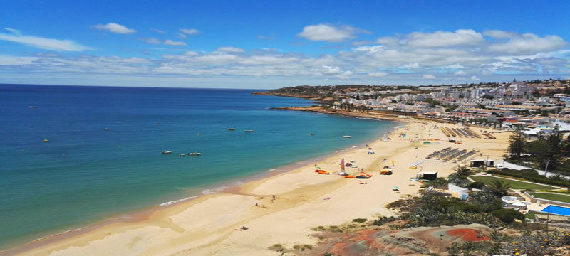 Praia da Luz no Algarve